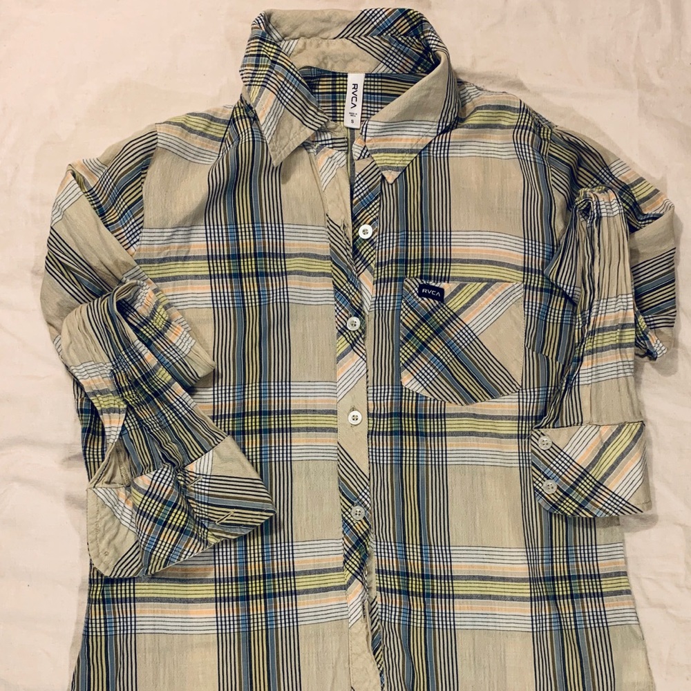 RVCA button up